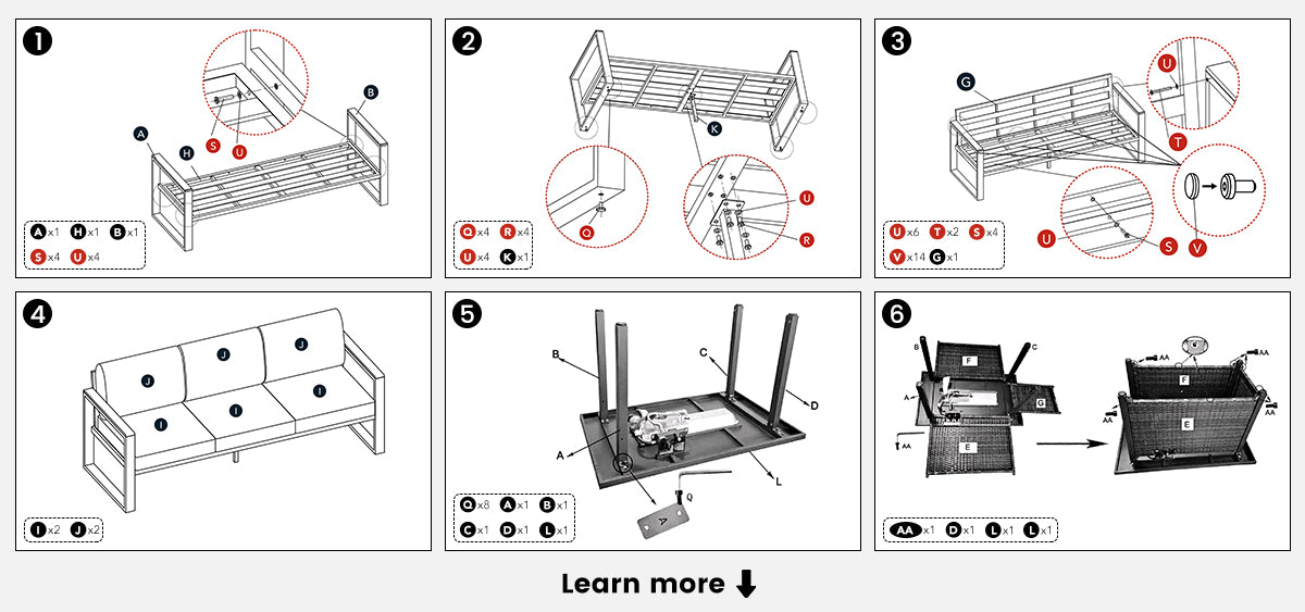 Aluminum Fire Table install