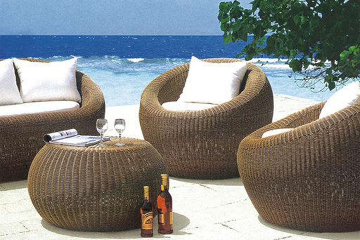 Leisure Outdoor Rattan Wicker Garden Sofa