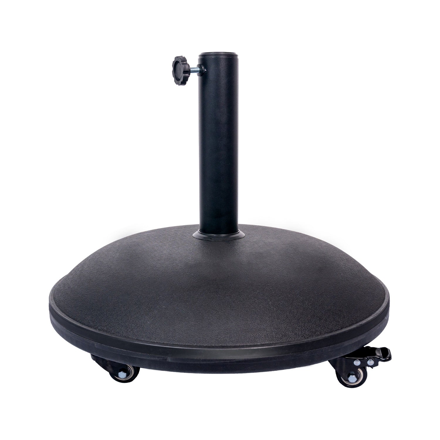 55lbs Heavy Duty Stand Concrete Umbrella Base with 4 Wheels