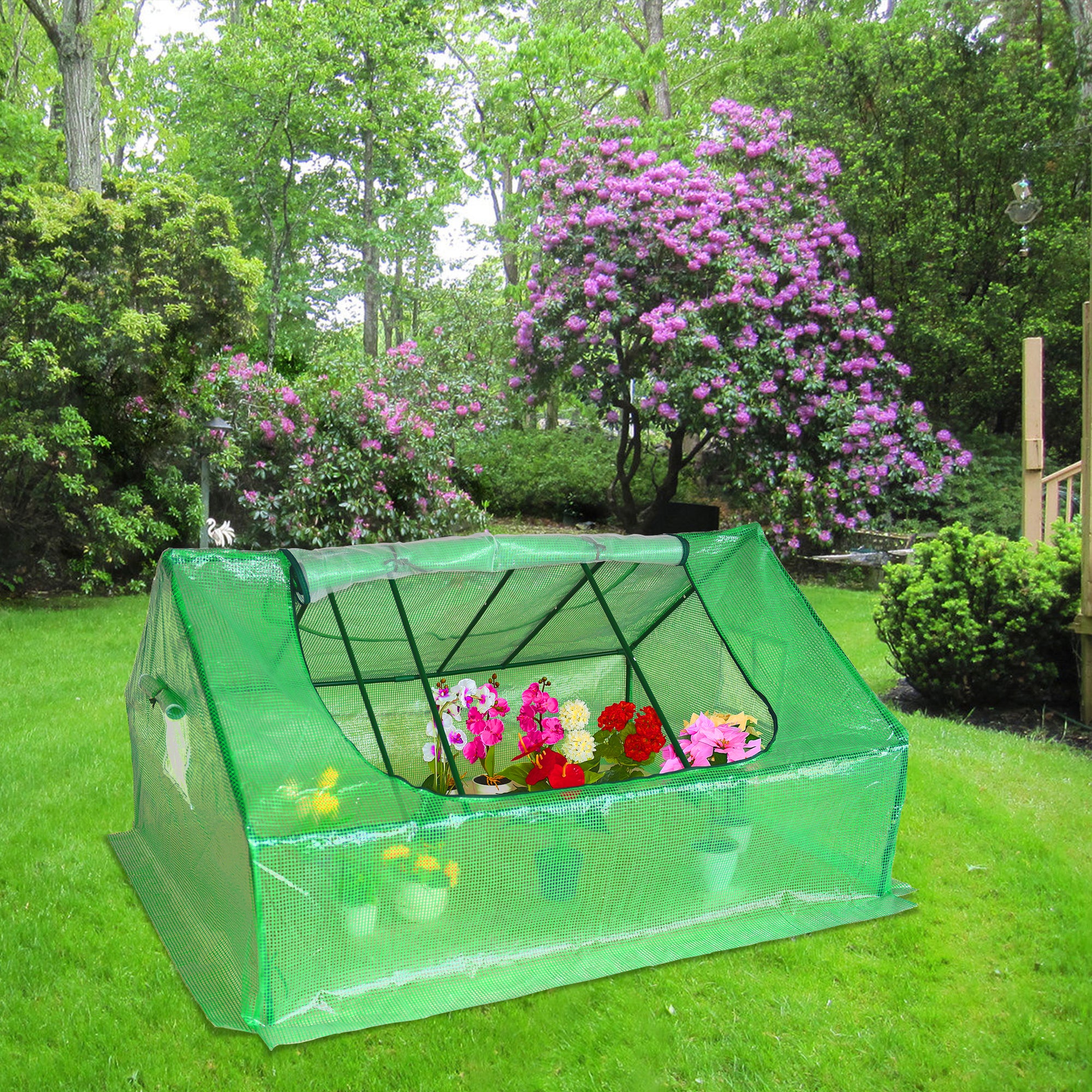 Sundale Outdoor Green House Kits to Build for Outside Winter