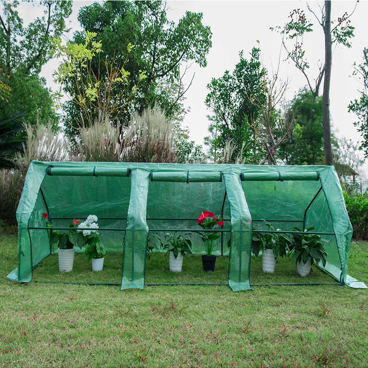 Sundale Outdoor Green House Kits to Build for Outside Winter