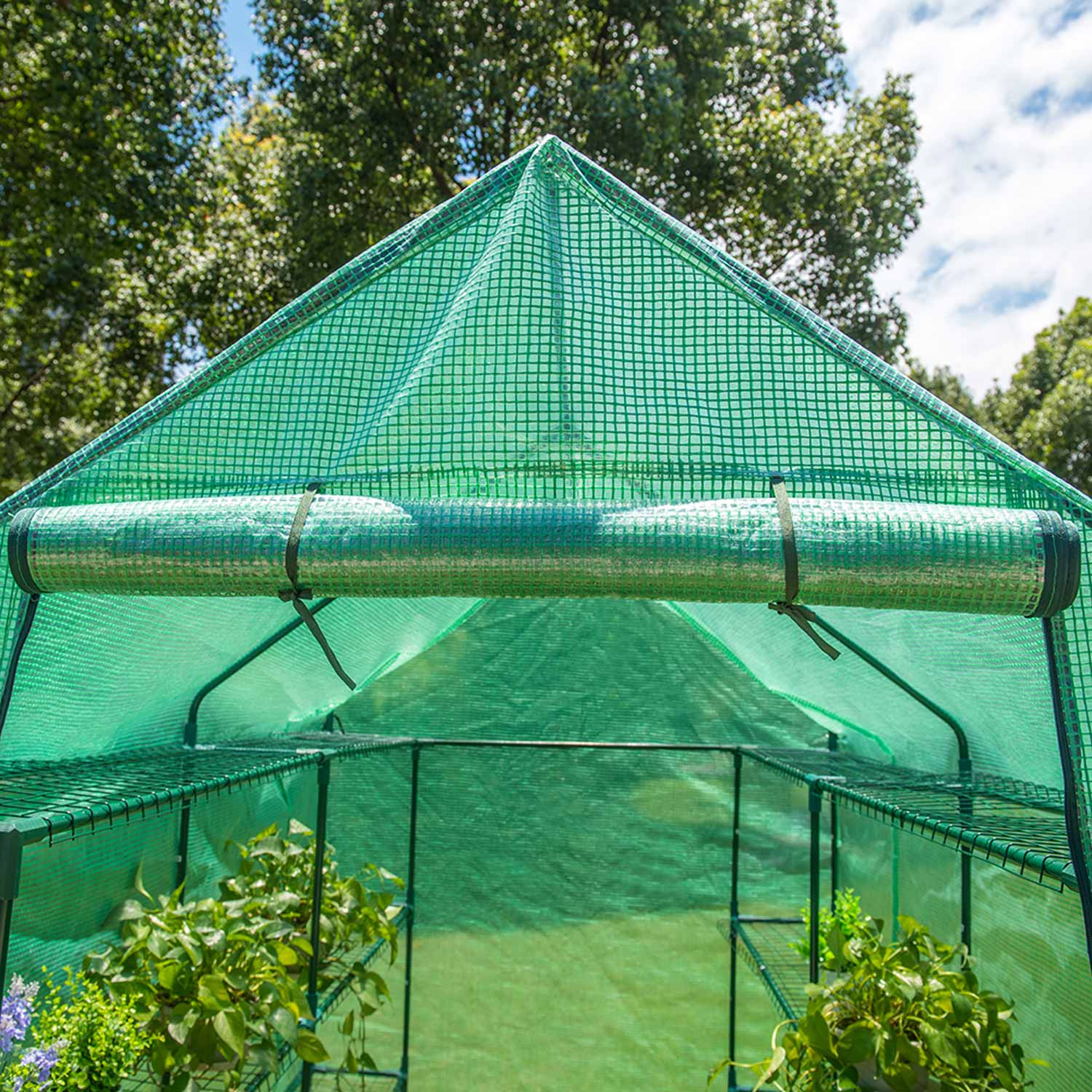 Sundale Outdoor Large Walk-in Greenhouse