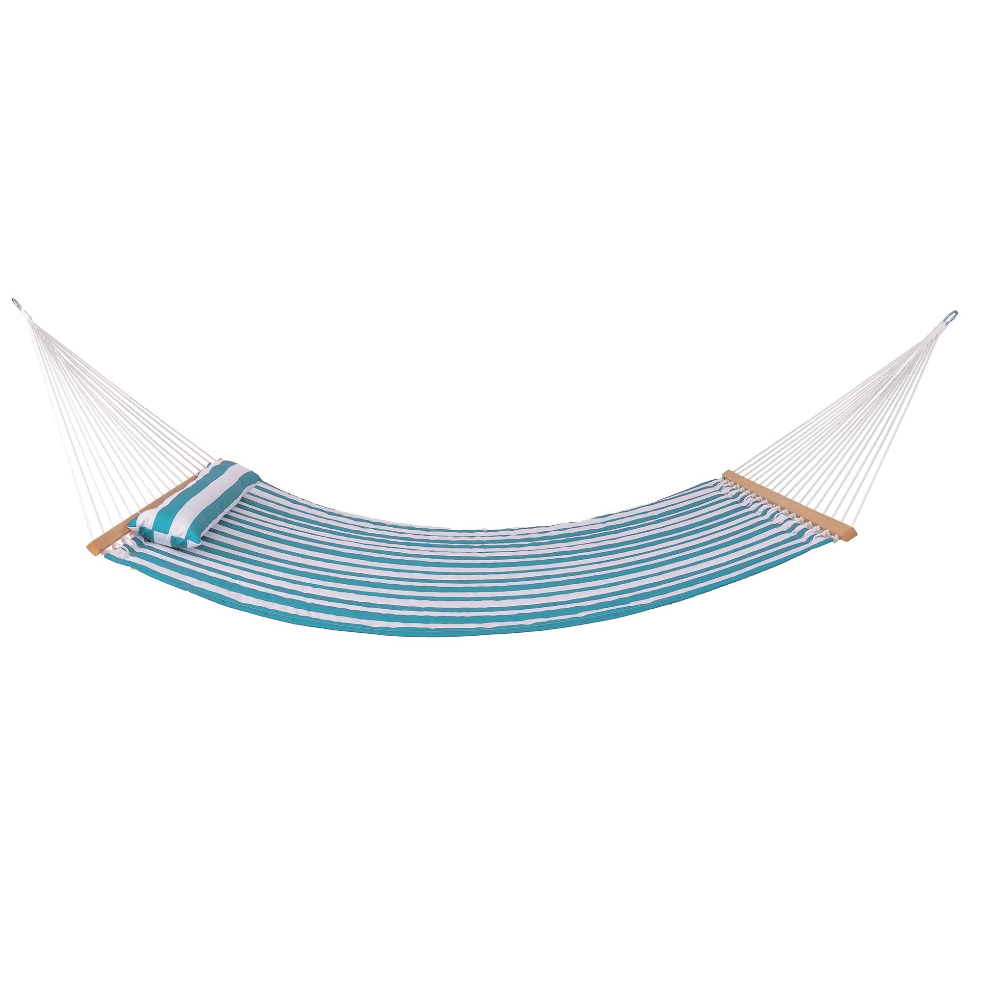 Large Double Quilted Hammock with Detachable Pillow