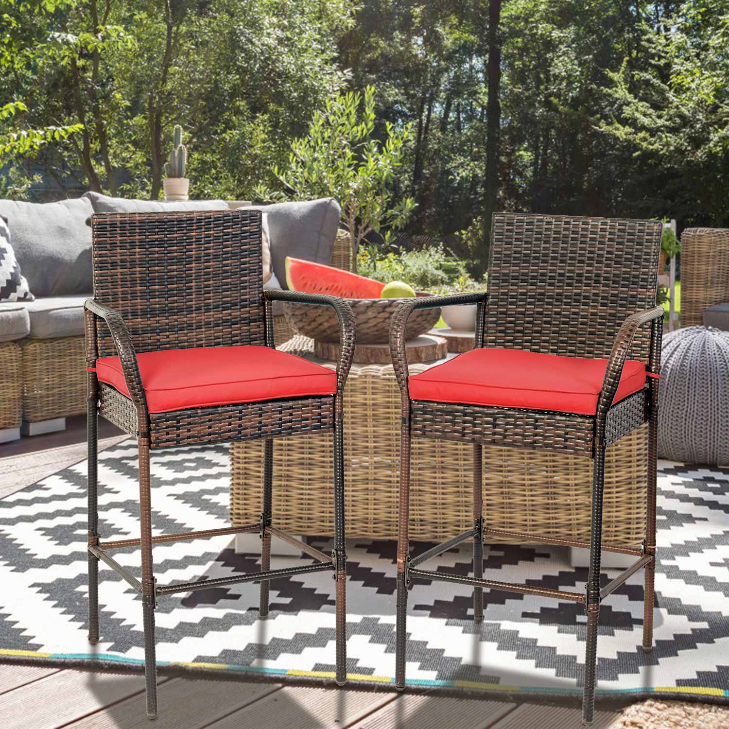 Bar Stools with Armrest