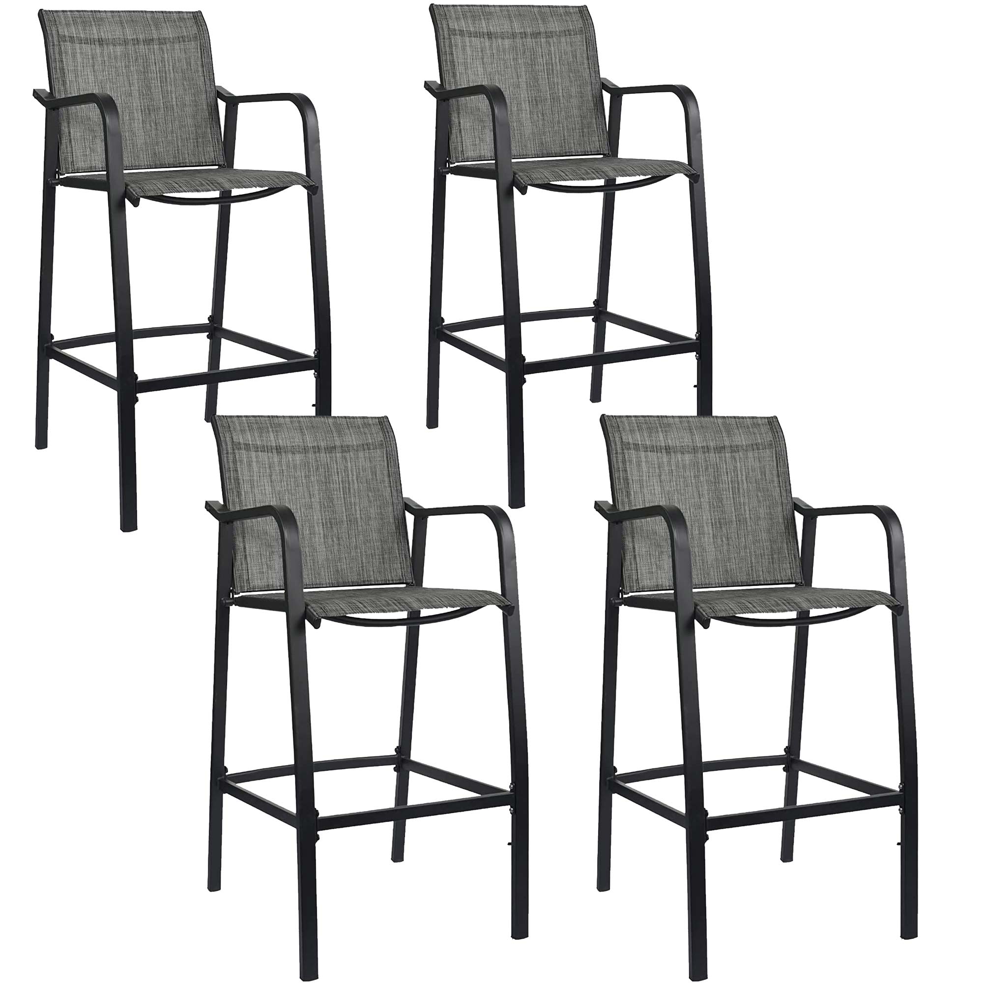 Quick Dry Metal Bar Stools