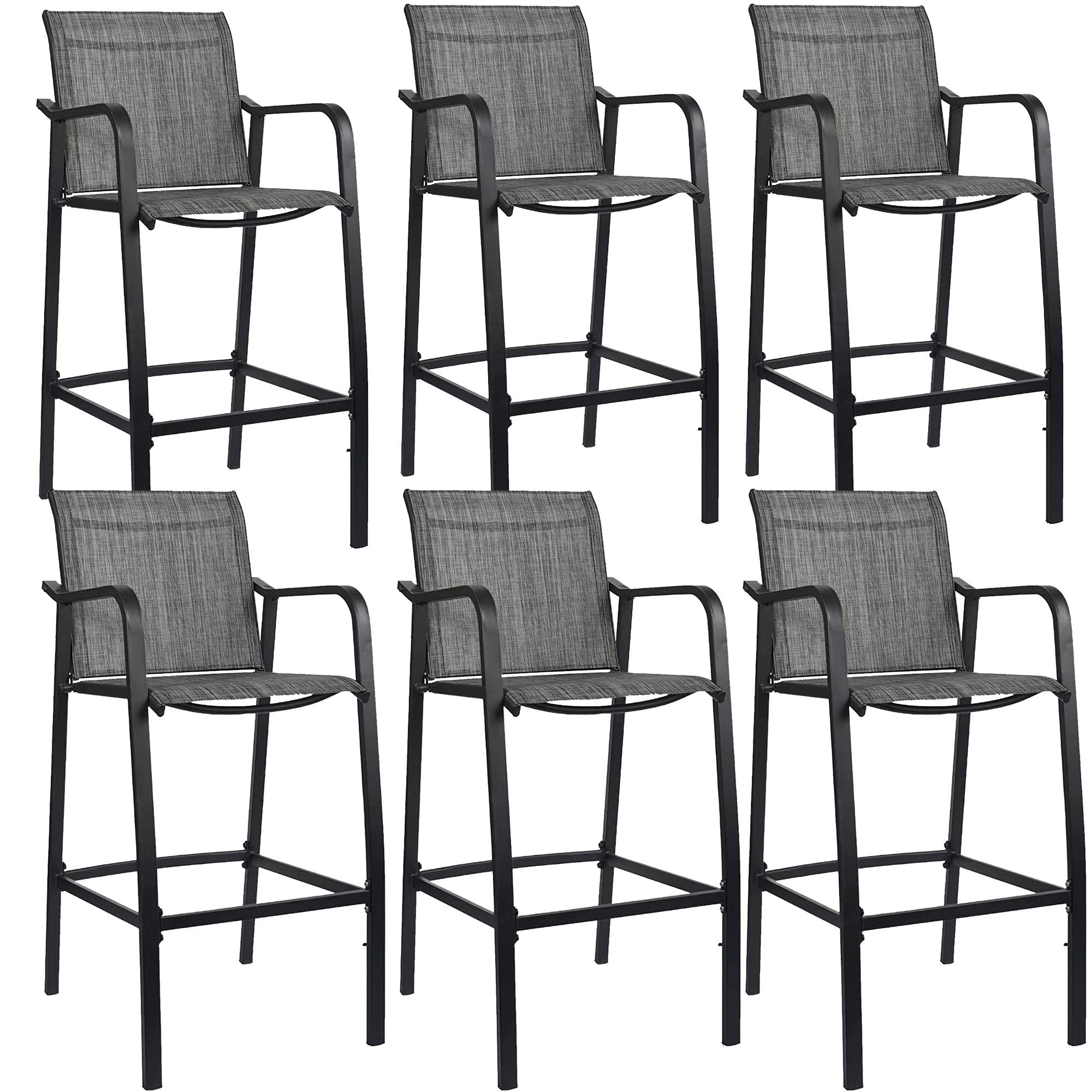 Quick Dry Metal Bar Stools