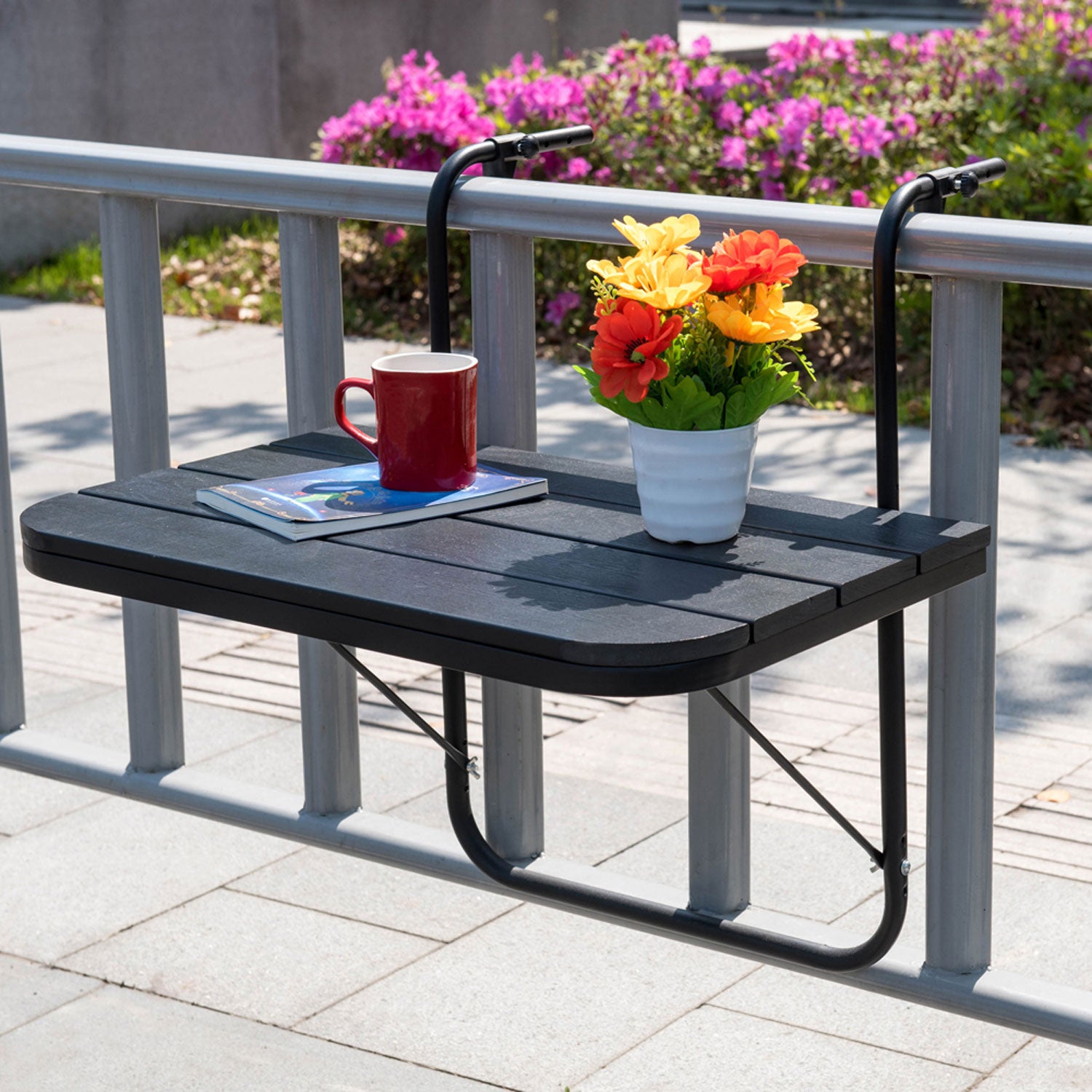 Folding Balcony Hanging Table (rectangular)